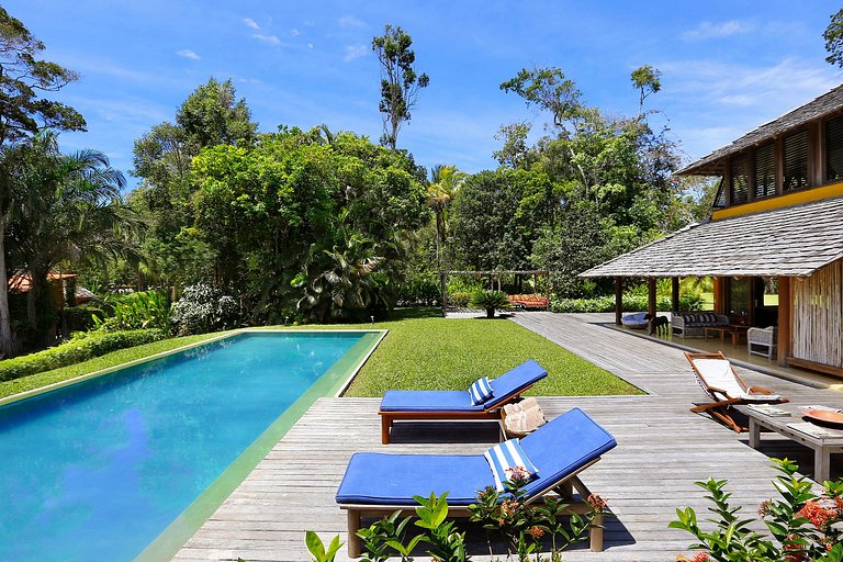 Bah057 - Superbe villa vue mer à Itapororoca