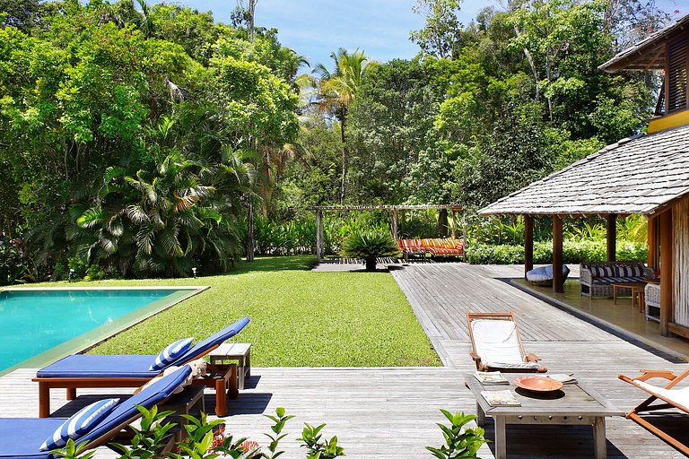 Bah057 - Incrível villa vista mar em Itapororoca