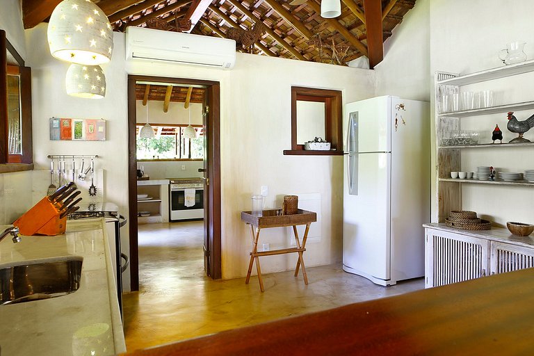 Bah057 - Incrível villa vista mar em Itapororoca