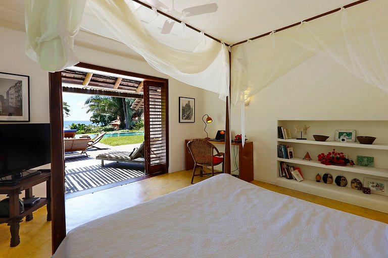 Bah057 - Incrível villa vista mar em Itapororoca