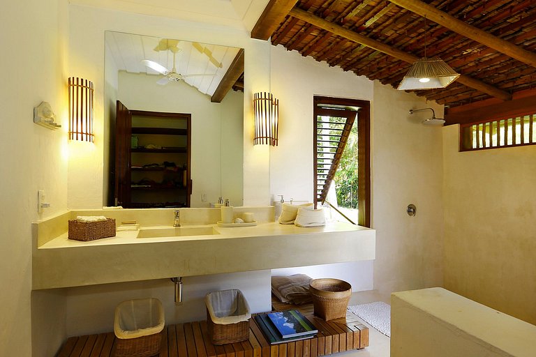 Bah057 - Impresionante villa con vistas al mar en Itapororoc