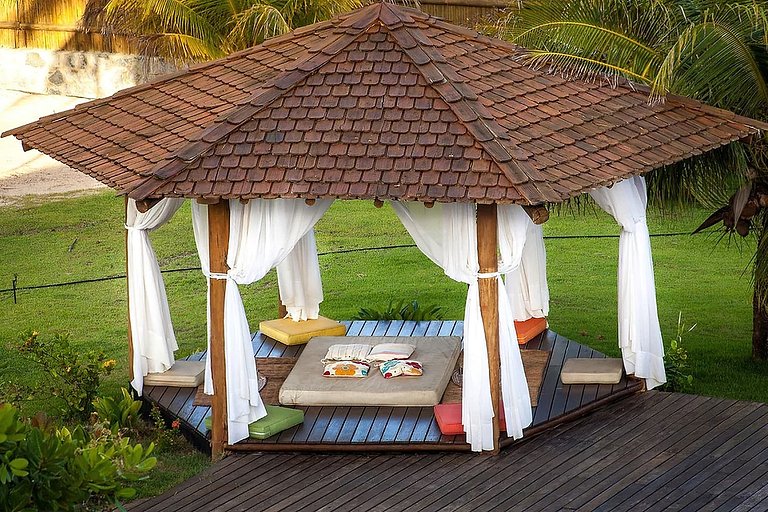 Bah440 - Casa de playa de 6 habitaciones en Jandaira