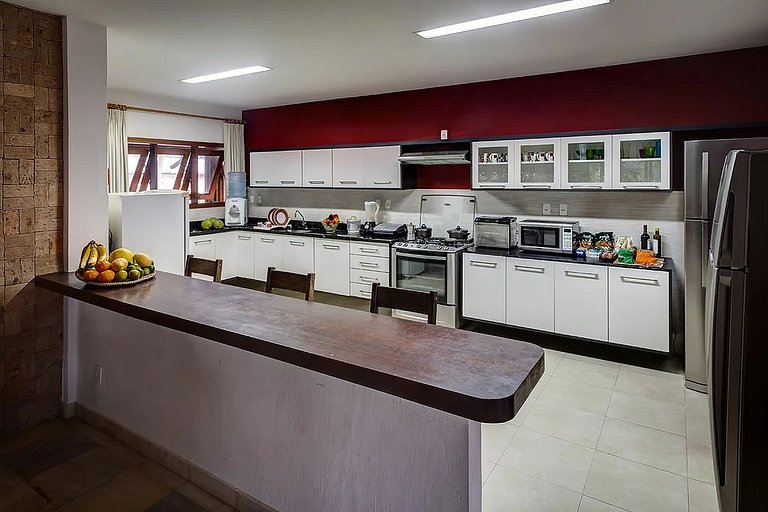 Bah440 - Casa de playa de 6 habitaciones en Jandaira