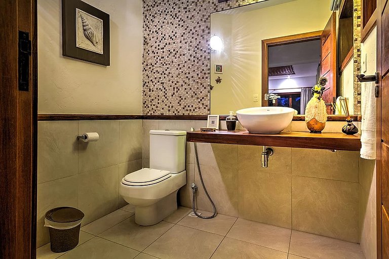 Bah440 - Casa de playa de 6 habitaciones en Jandaira