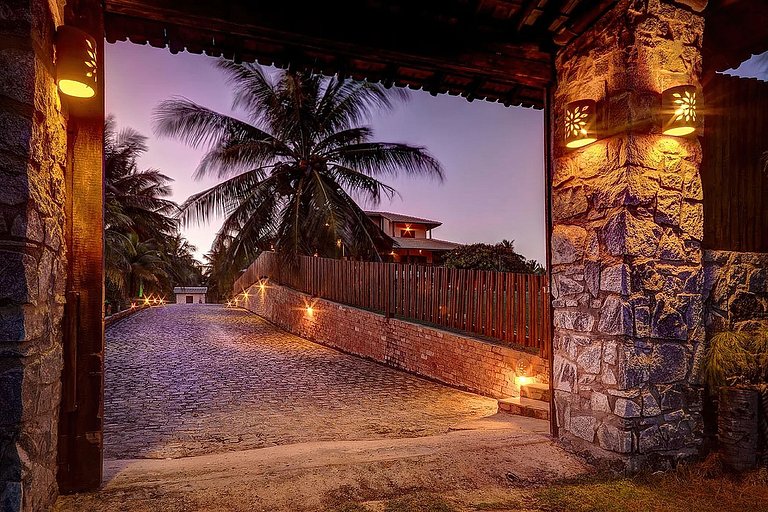 Bah440 - Casa de playa de 6 habitaciones en Jandaira