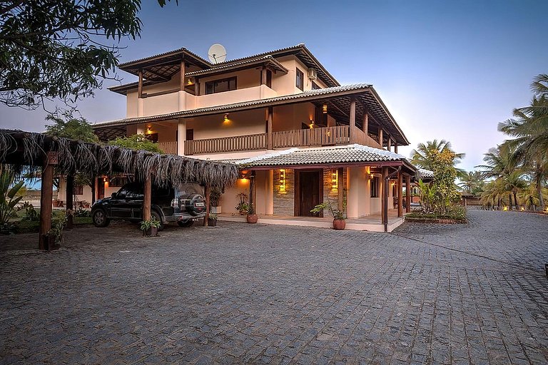 Bah440 - Villa de plage de 6 chambres à Jandaira