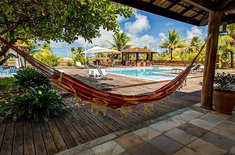 Bah440 - Villa de plage de 6 chambres à Jandaira