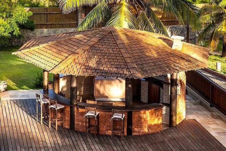 Bah440 - 6 bedroom beach house in Jandaira