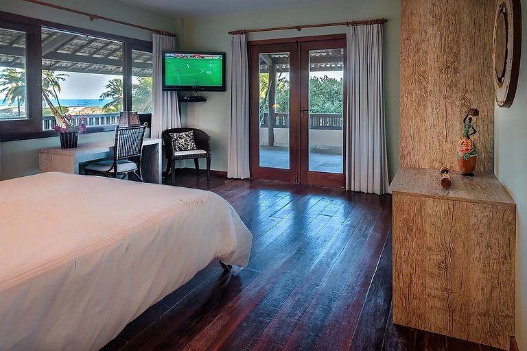 Bah440 - Casa de praia com 6 quartos em Jandaira