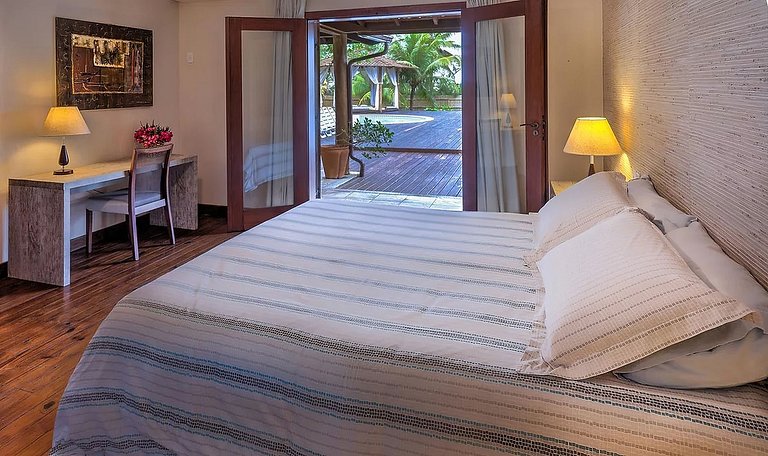 Bah440 - Villa de plage de 6 chambres à Jandaira