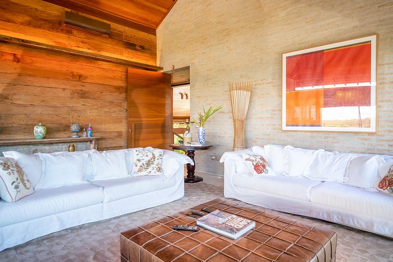 Bah080 - Beautiful house overlooking the sea in Trancoso