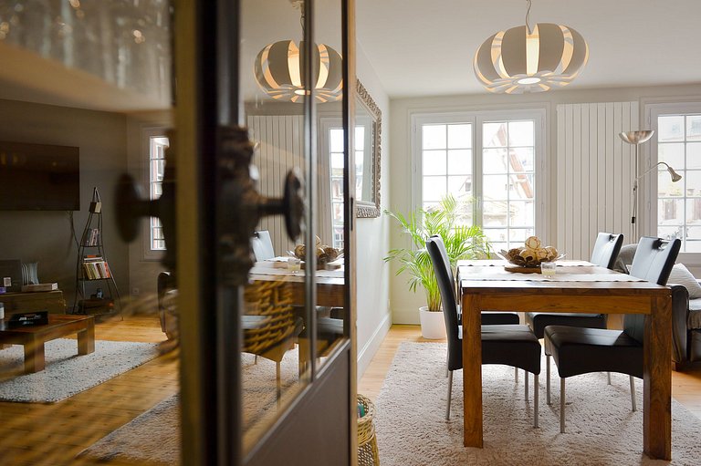 Nor005 - Villa charmosa em Honfleur, Normandia