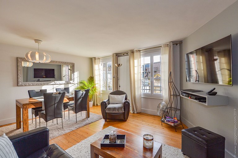 Nor005 - Villa charmosa em Honfleur, Normandia