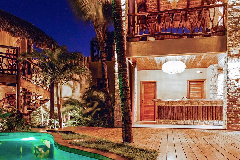 Cea043 - Beautiful villa with pool in Jericoacoara