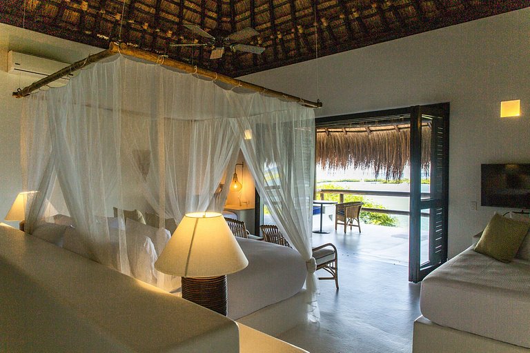 Car082 - Magnificent oceanfront villa in Barú, Cartagena