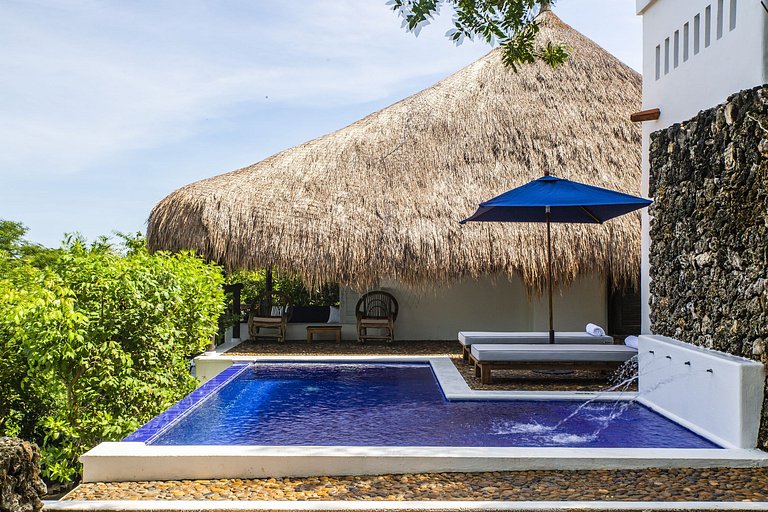 Car082 - Magnificent oceanfront villa in Barú, Cartagena