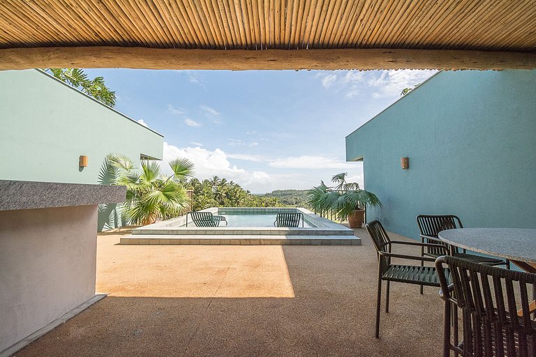 Bah084 - Beautiful new house in a condominium in Trancoso