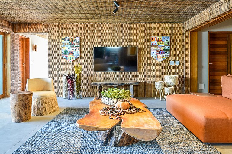 Bah084 - Beautiful new house in a condominium in Trancoso