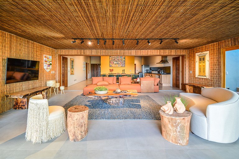 Bah084 - Hermosa casa nueva en condominio en Trancoso