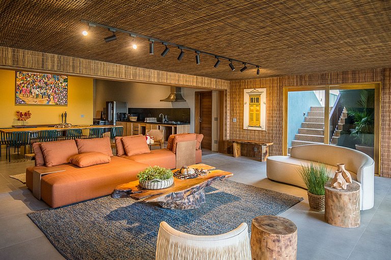 Bah084 - Linda e nova casa em condomínio de Trancoso