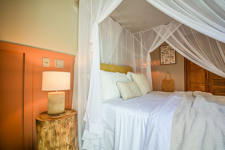 Bah084 - Linda e nova casa em condomínio de Trancoso