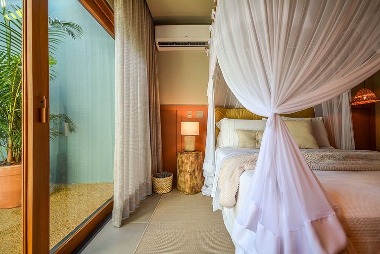 Bah084 - Hermosa casa nueva en condominio en Trancoso