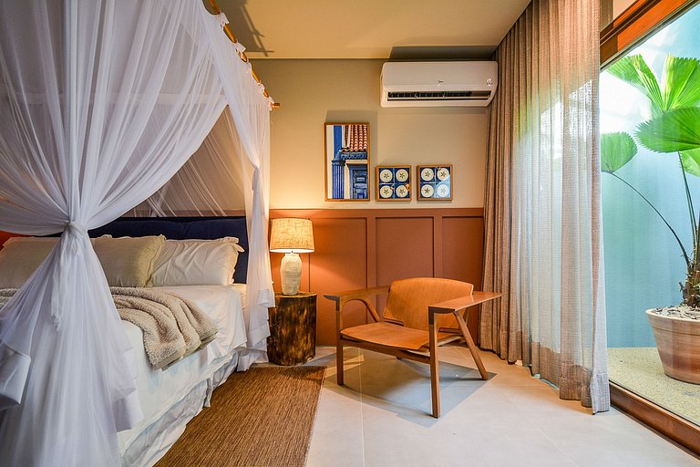 Bah084 - Hermosa casa nueva en condominio en Trancoso