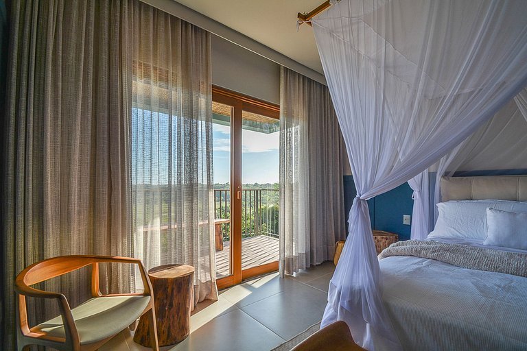 Bah084 - Linda e nova casa em condomínio de Trancoso