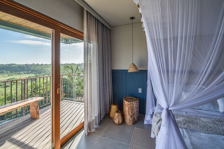 Bah084 - Beautiful new house in a condominium in Trancoso