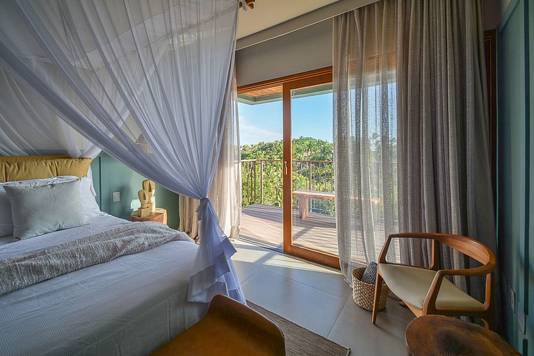 Bah084 - Linda e nova casa em condomínio de Trancoso