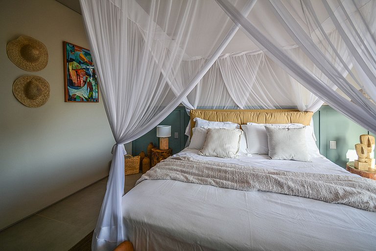 Bah084 - Beautiful new house in a condominium in Trancoso