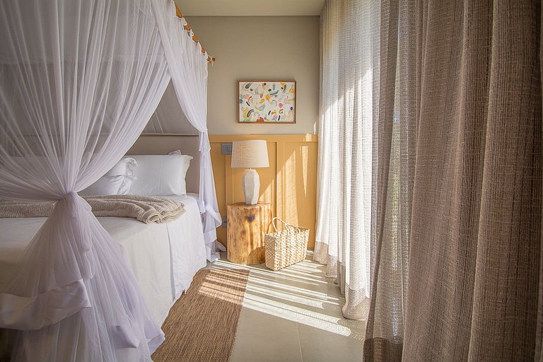 Bah083 - Casa com piscina e 5 suítes em Trancoso