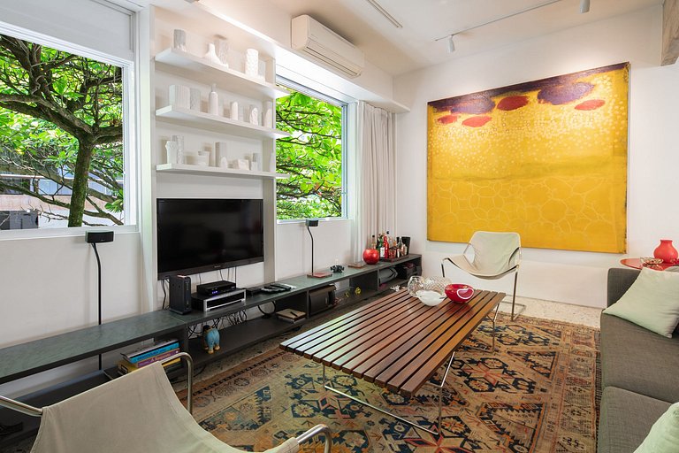 Rio202 - Apartamento 2 quartos no Leblon