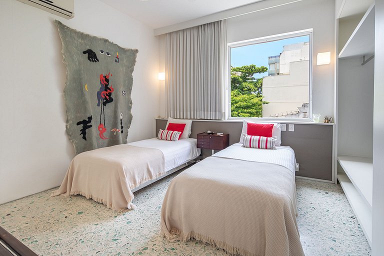 Rio202 - Apartamento de 2 habitaciones en Leblon