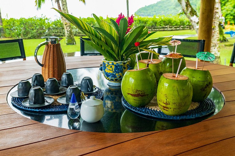 Casa de luxo, Angra dos Reis, Ilha Grande, Praia do Iguassu,