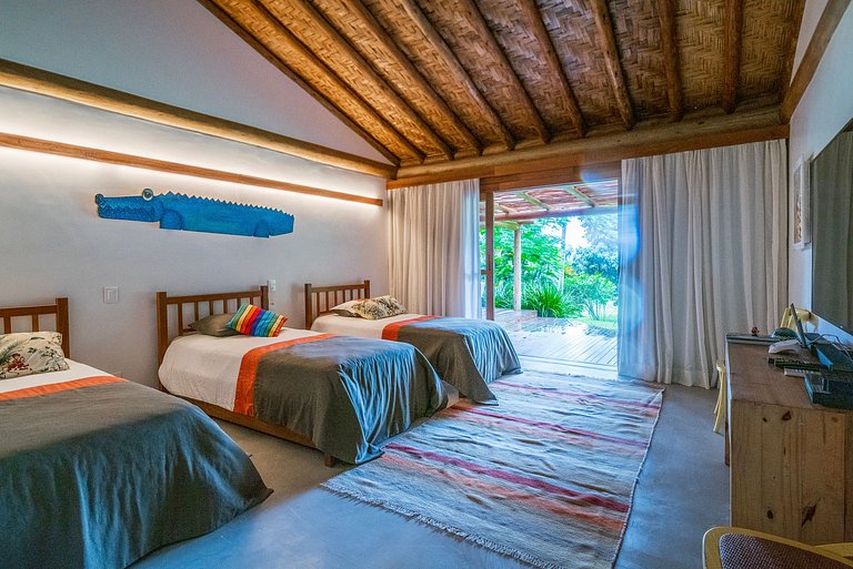 Angra dos Reis, Ilha Grande, Maison, 7 suites.