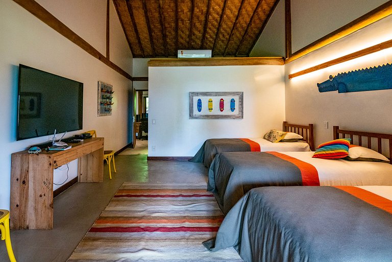 Casa de luxo, Angra dos Reis, Ilha Grande, Praia do Iguassu,