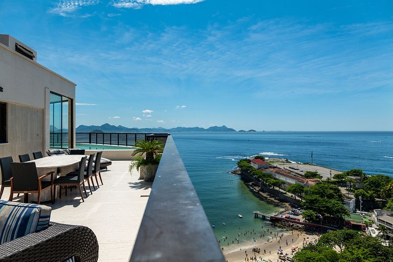 Rio011 - Luxury oceanfront penthouse in Copacabana