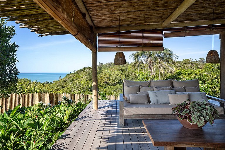 Bah133 - Incrível villa com vista mar Trancoso