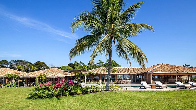 Bah133 - Incrível villa com vista mar Trancoso