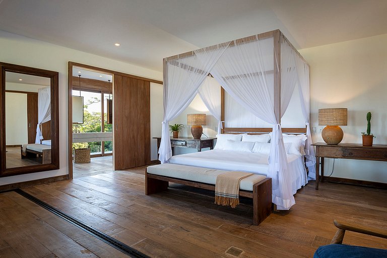 Bah133 - Impresionante villa con vista al mar Trancoso