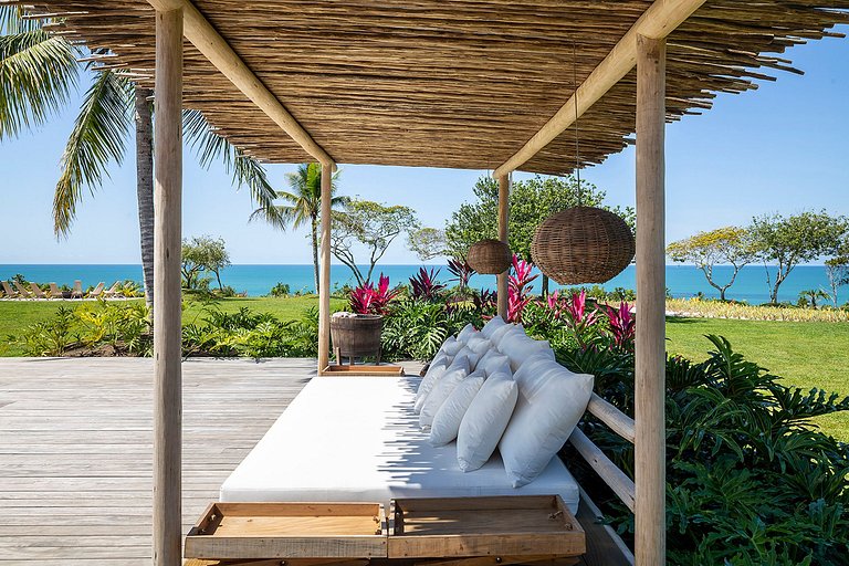 Bah133 - Incrível villa com vista mar Trancoso