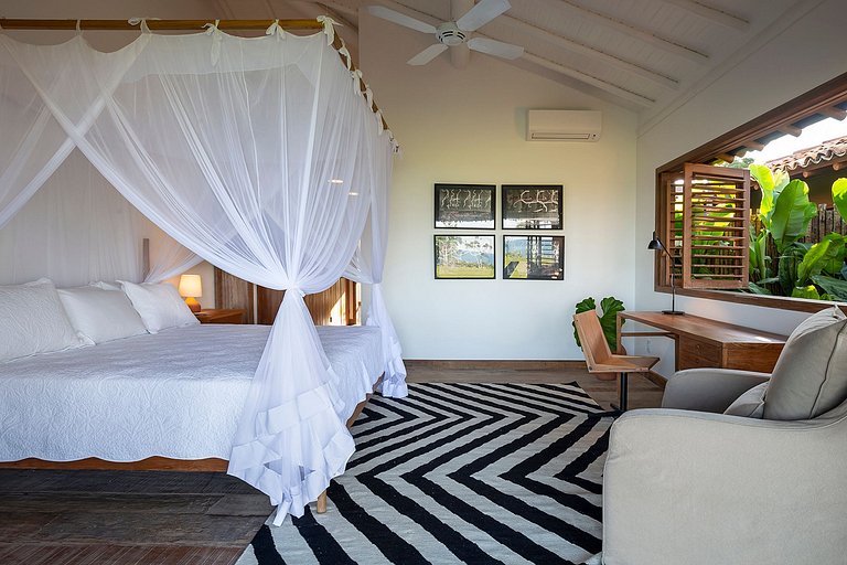 Bah133 - Impresionante villa con vista al mar Trancoso