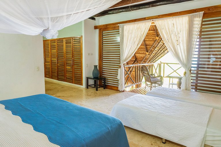 Car094 - Lindo bangalô de 4 quartos em Baru