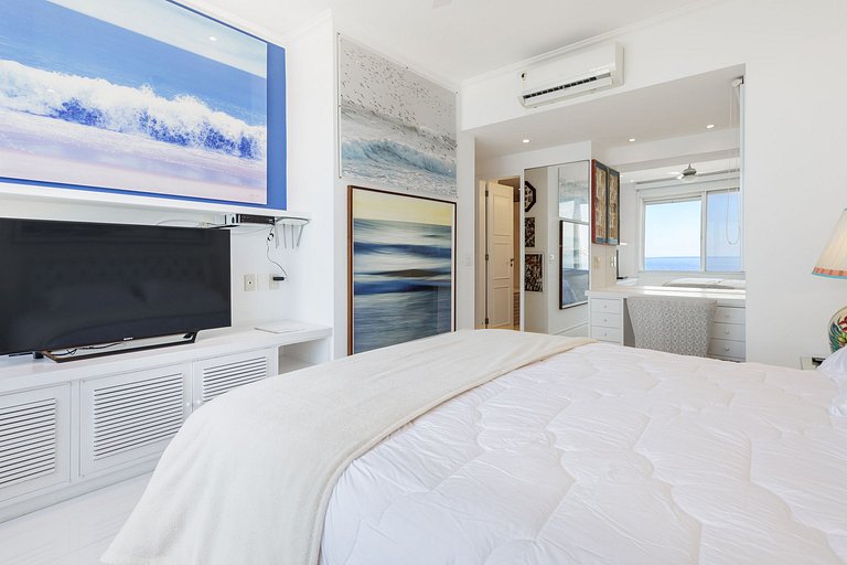 Rio082 - Charmoso apartamento frente mar em Ipanema