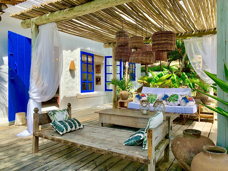 Bah236 - Maison sur la plage do Espelho, à Curuípe