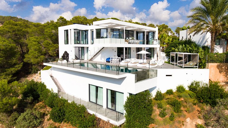 Ibi021 - Modern luxury villa with privacy, Ibiza