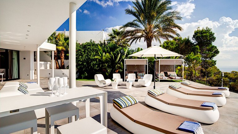 Ibi021 - Moderna villa de lujo con privacidad, Ibiza