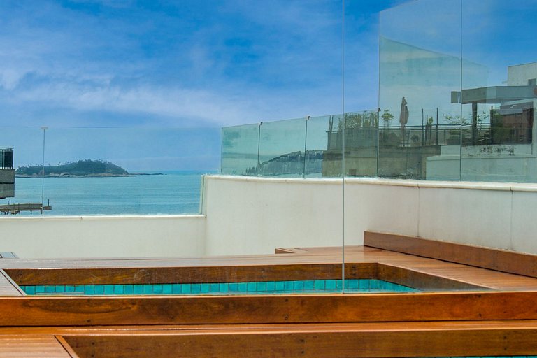 Rio026 - Penthouse dúplex con vistas al mar en Leblon