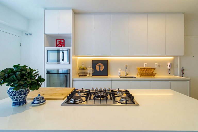 Rio026 - Penthouse en duplex avec vue mer à Leblon